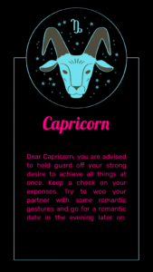 Zodiac sign capricorn preset